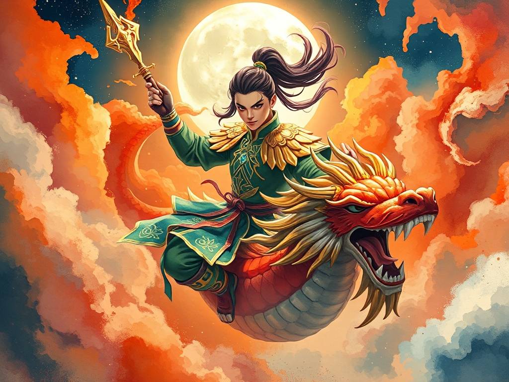 梦见哪吒在飞