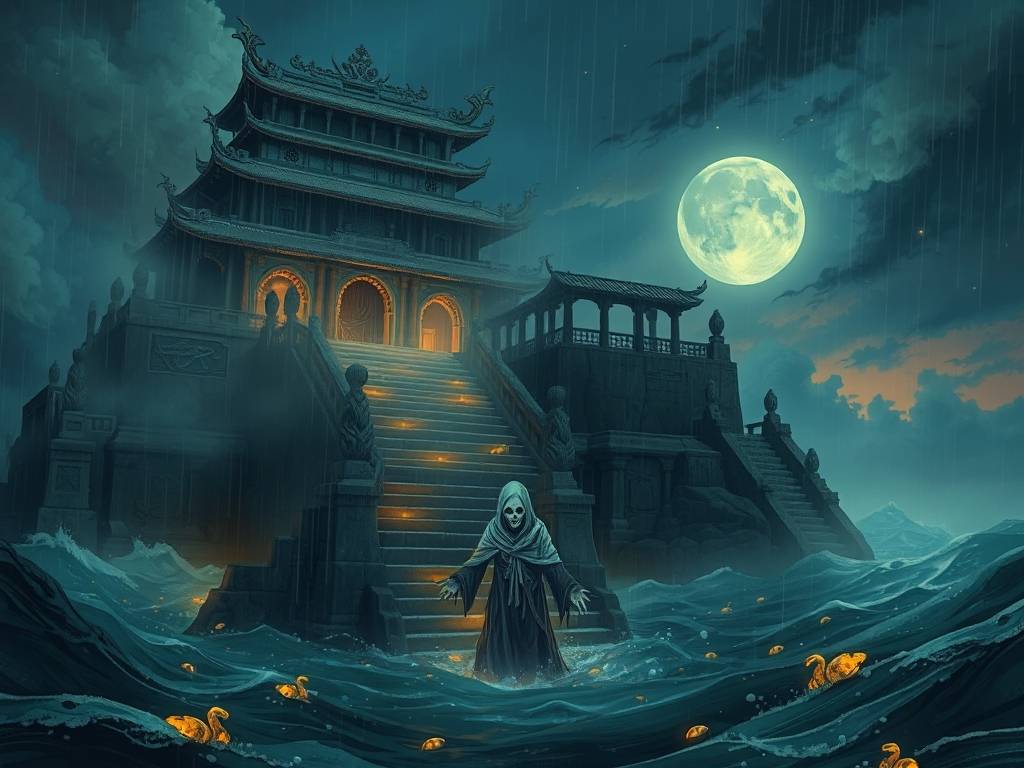 水鬼凶灵的传说