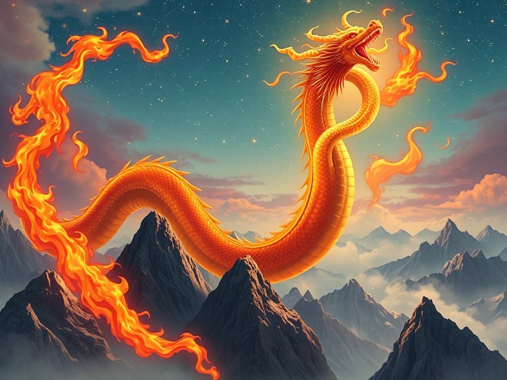龙喷火
