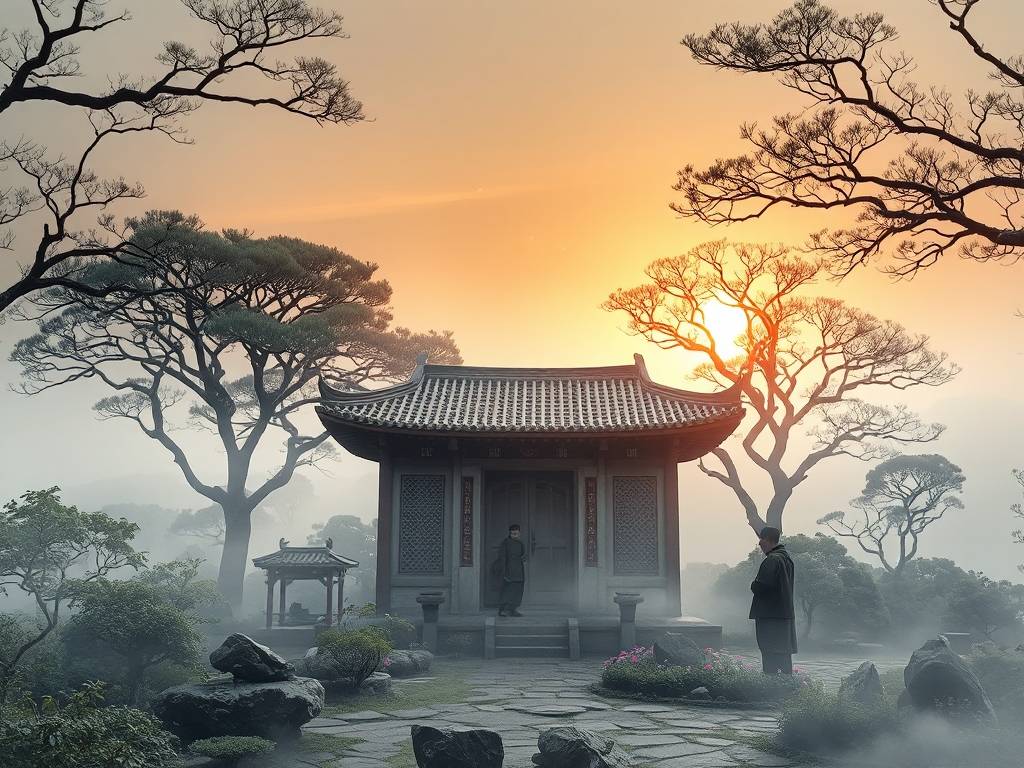 传统的阴宅风水 立向的方法与秘笈