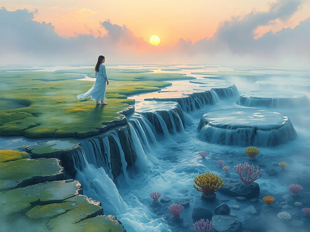 梦见地面出水