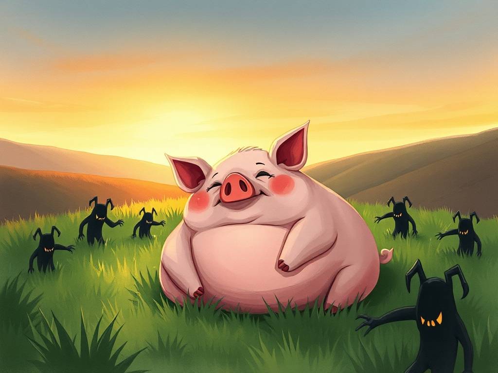 做梦梦见猪肚子，小心(xīn)提防身边小人