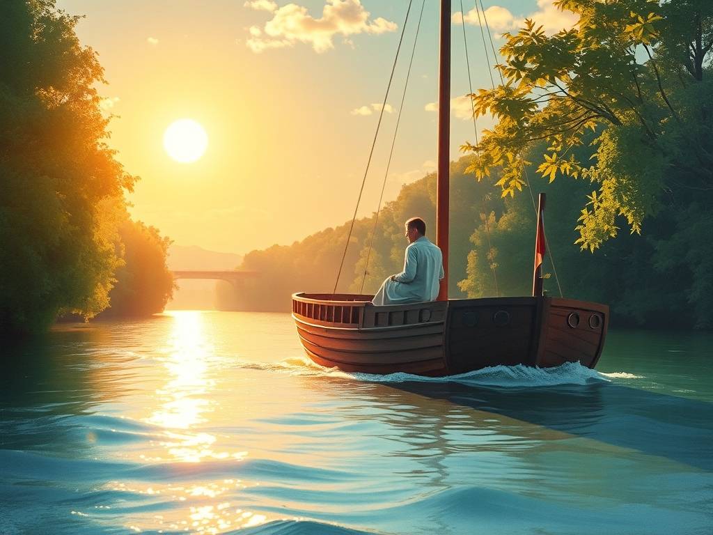 梦见坐船在水上行驶 预示着会开始(shǐ)新生活