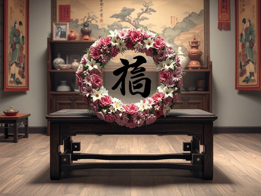 花圈上奠字的由来