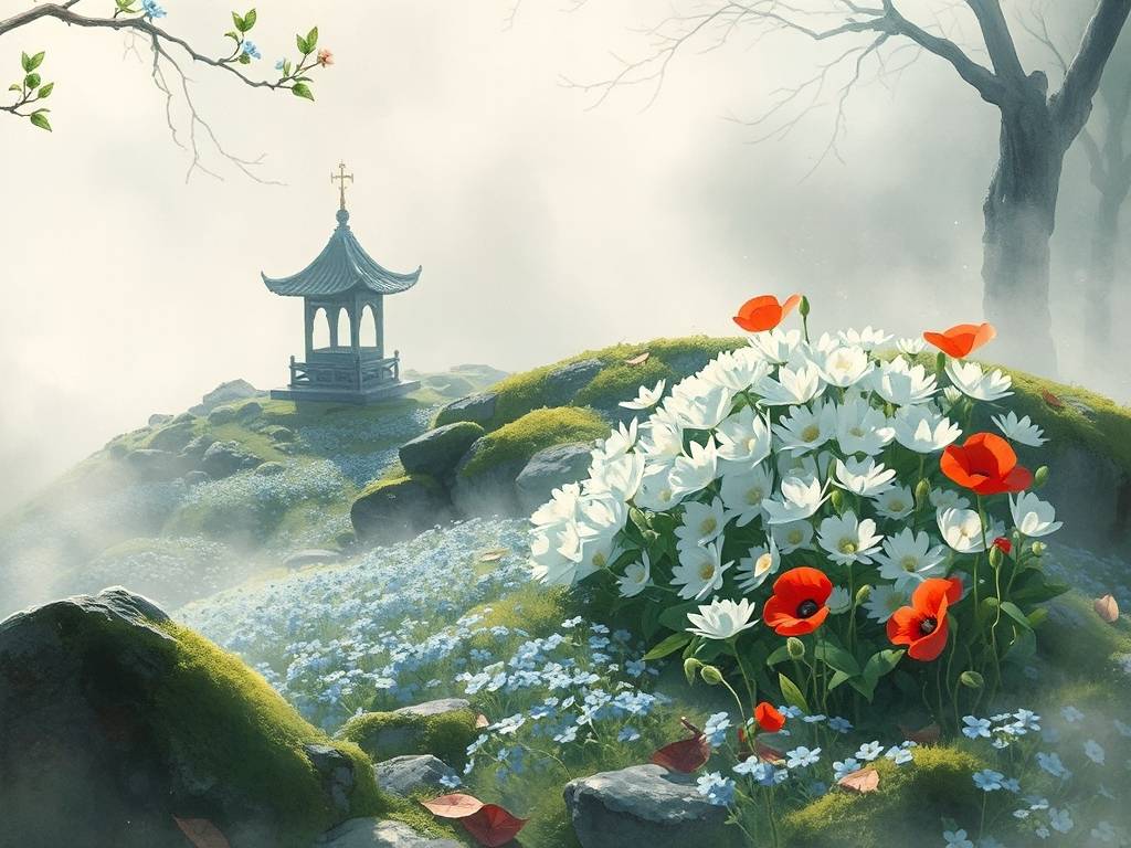 扫墓用什么花最适合