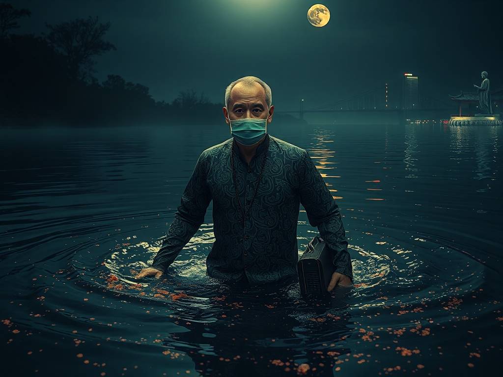 做梦梦见游泳渡河，暗示生意不太景气