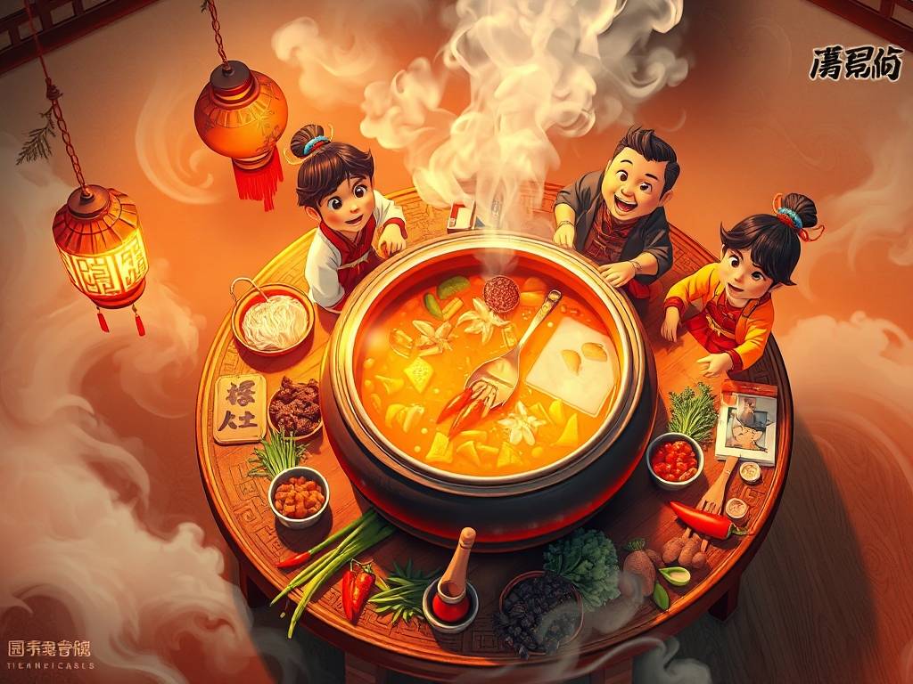 做梦梦见火锅，注意吉祥色彩为橙色