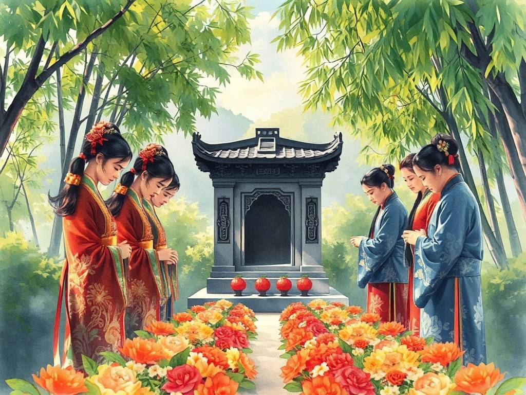 对谁不好，女孩子上坟有啥讲究