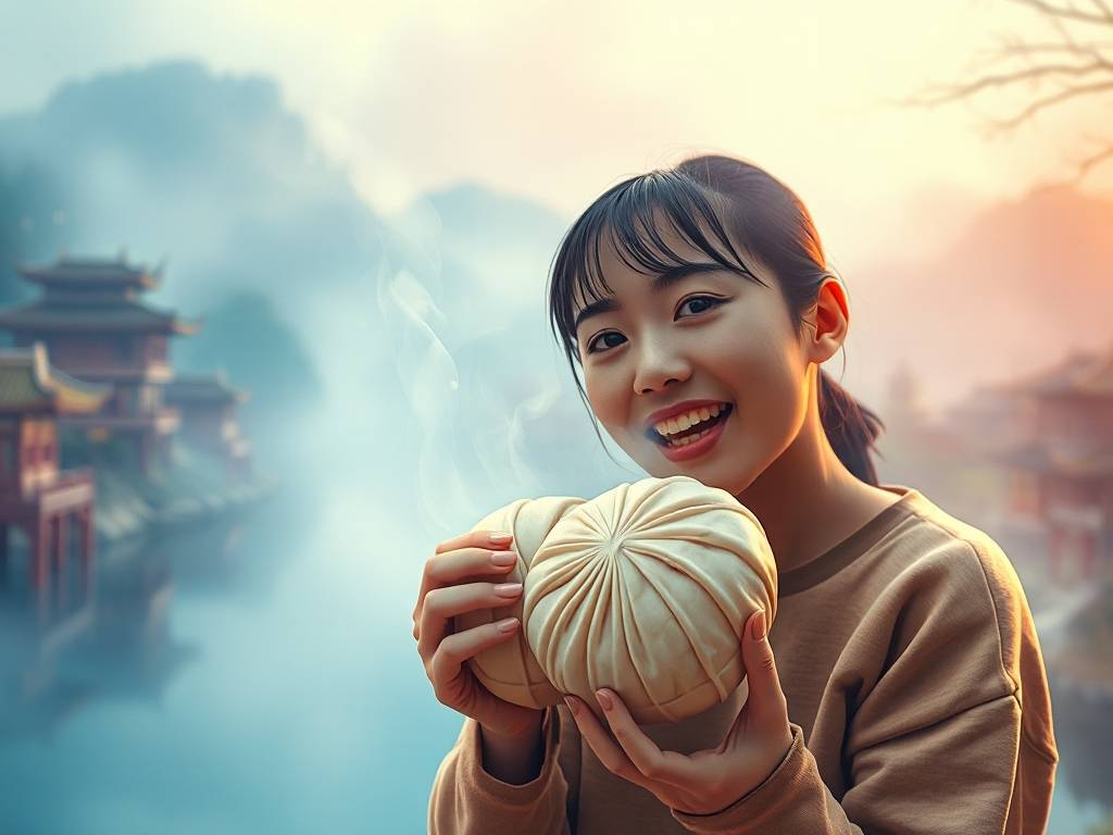 梦见自己吃馒头