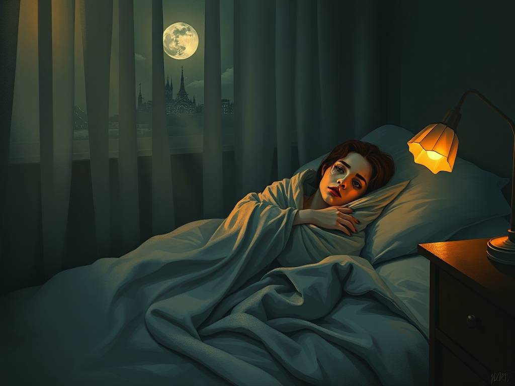 半夜做梦哭醒预示什么 梦见哭泣的解析