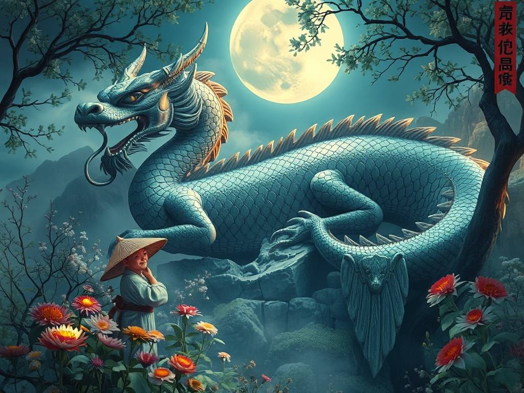 做梦梦见龙的雕像，预示运气到了