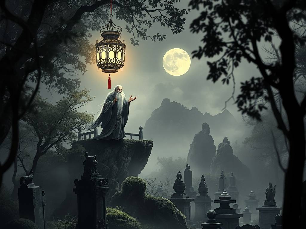 盗墓風(fēng)水师解说墓地風(fēng)水知识