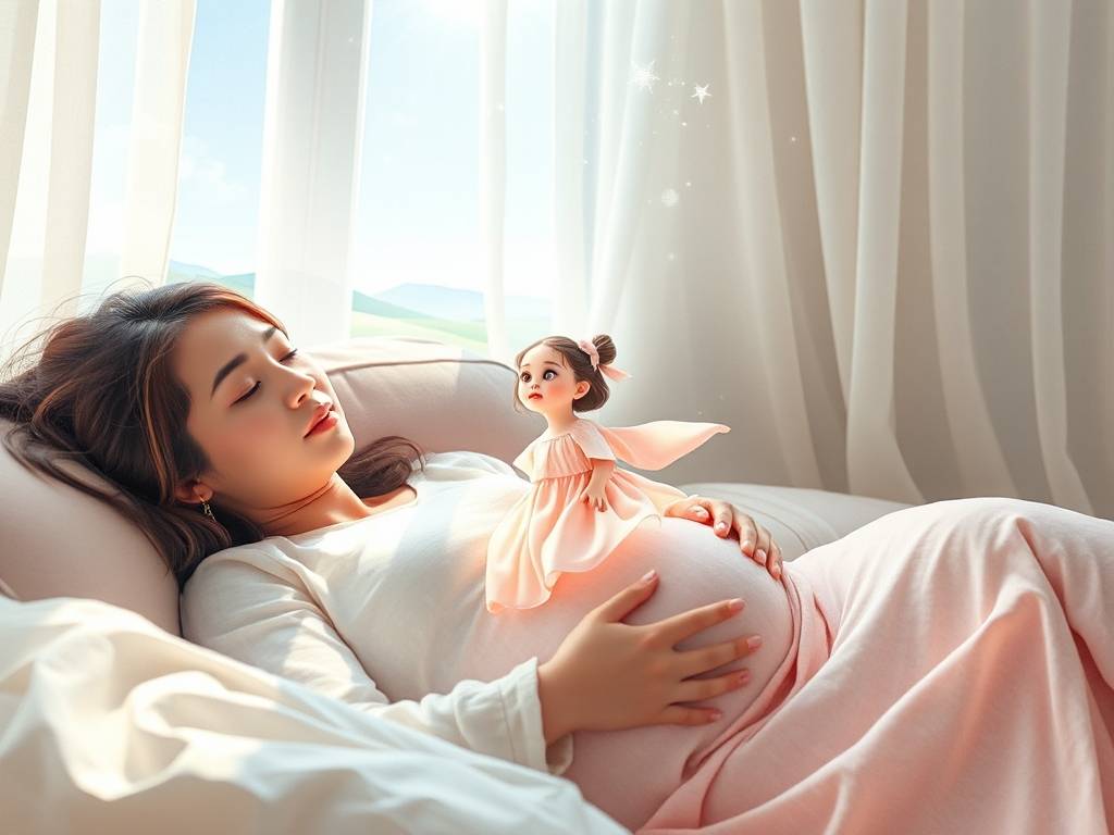 孕妇梦见怀的女孩准吗