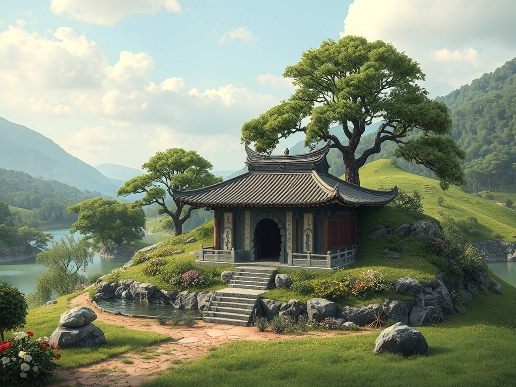 怎么看农村阴宅最好风水图解