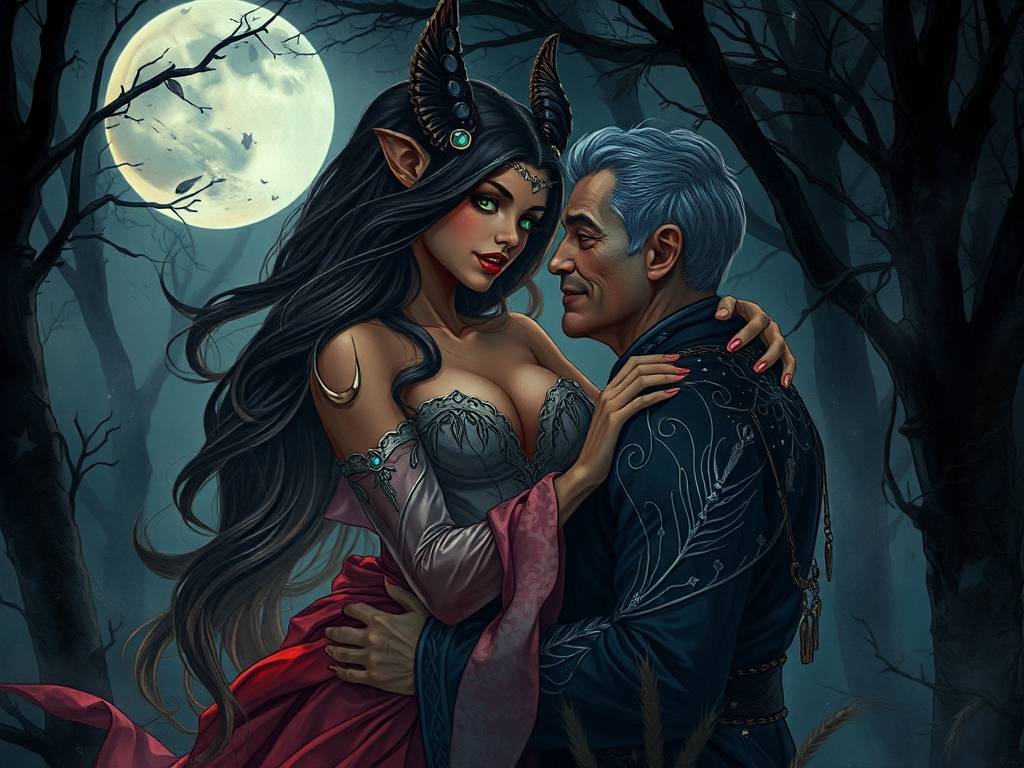 梦见自己变成女妖精和男人做爱