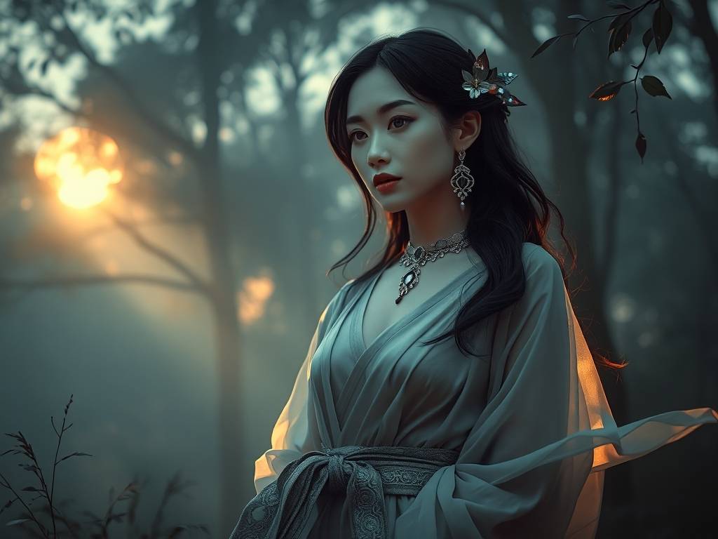 梦见妖精美女