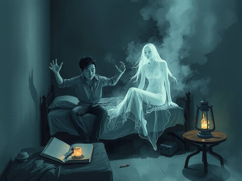 梦见鬼上身和鬼讲话