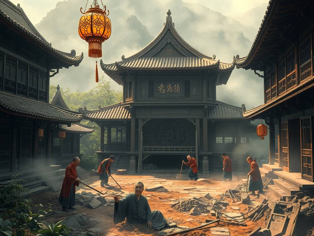 梦见家里修祖坟