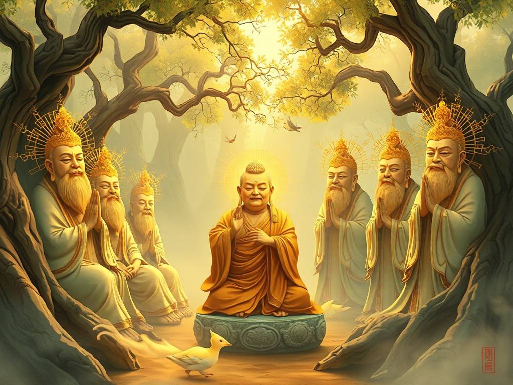 梦见十八罗汉金身