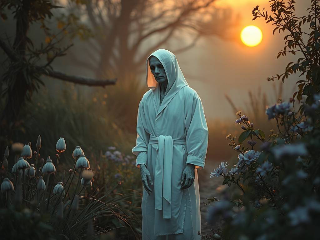 梦见死人活了还穿着白衣服
