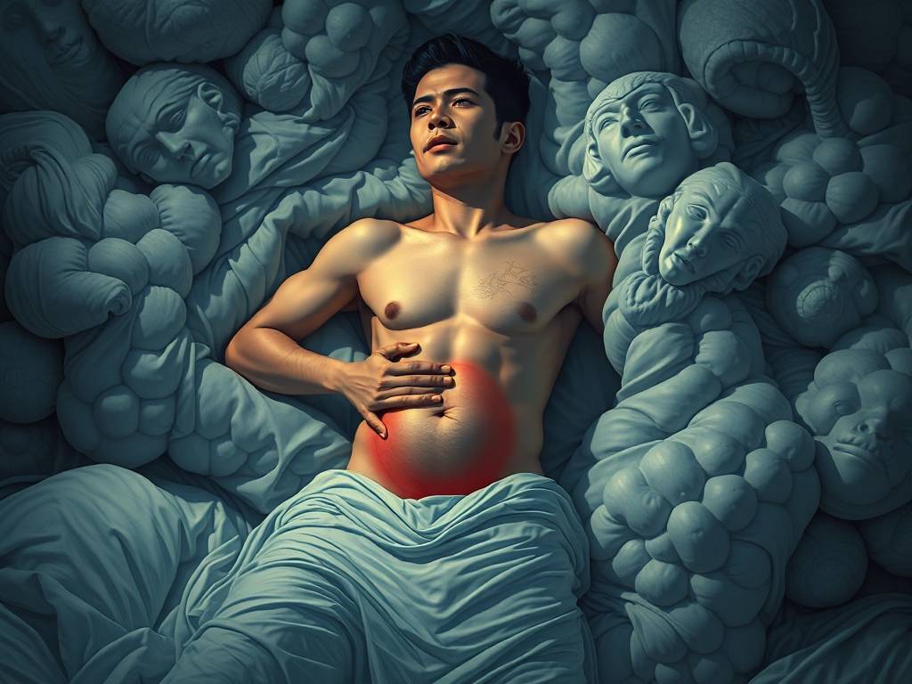 梦见肚子疼 梦见肚子发胀解析