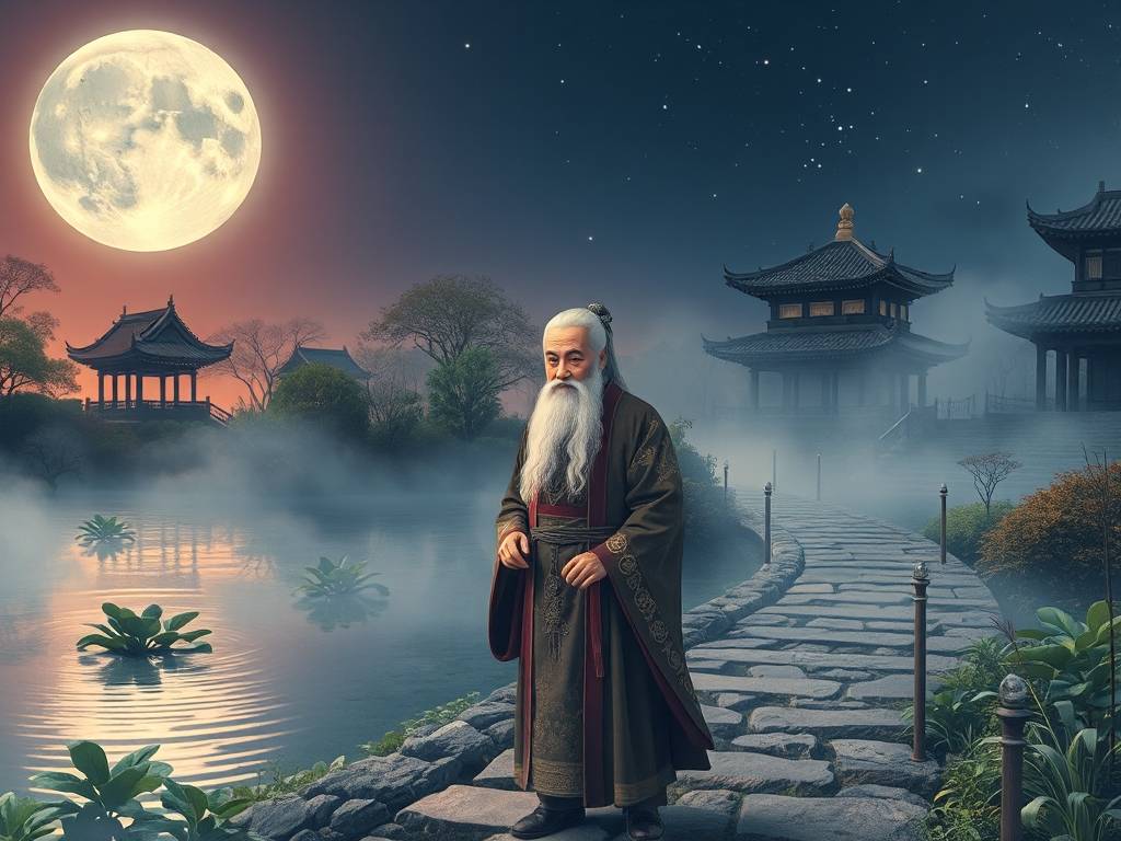 周公解梦之月夜、夜晚、黑夜