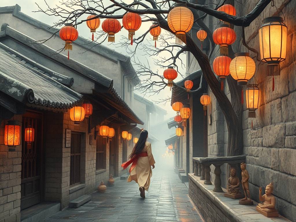 梦见胡同