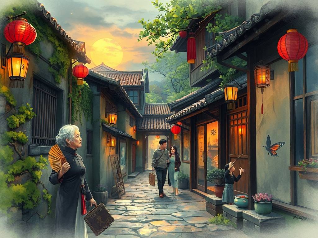 梦见胡同