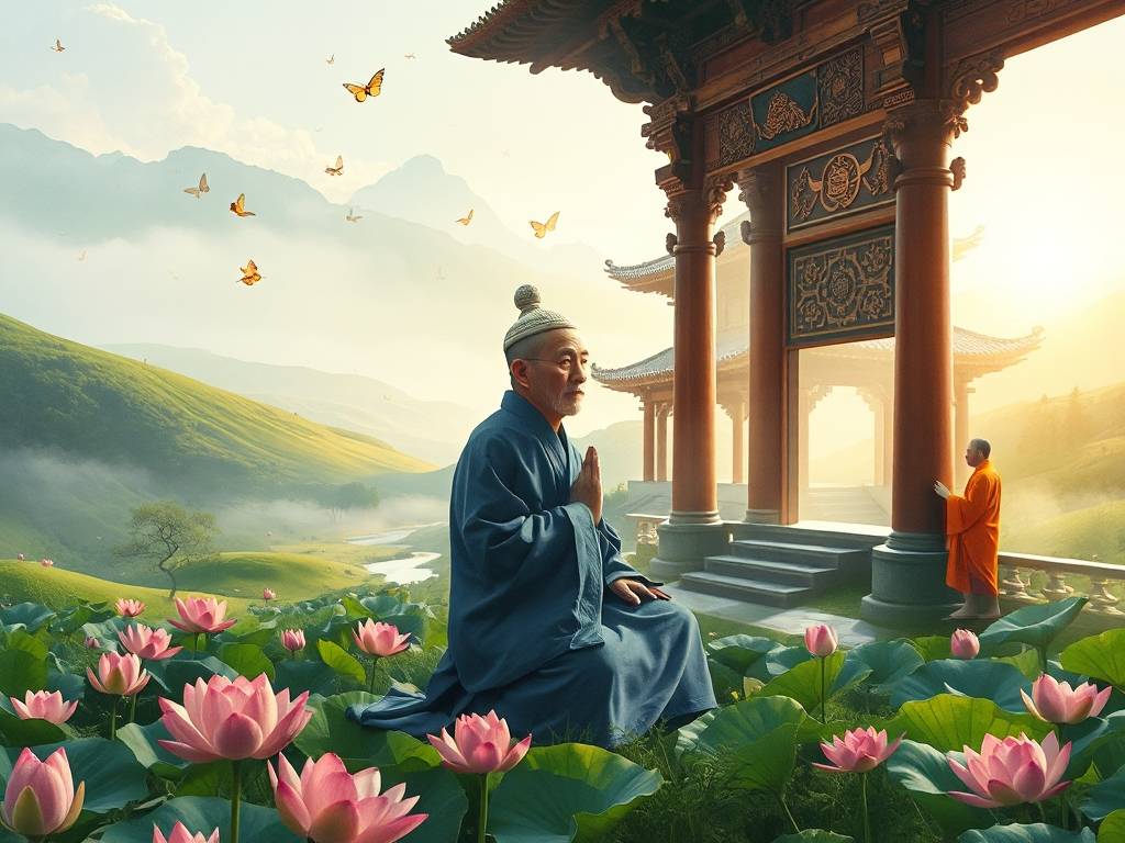 梦见佛寺