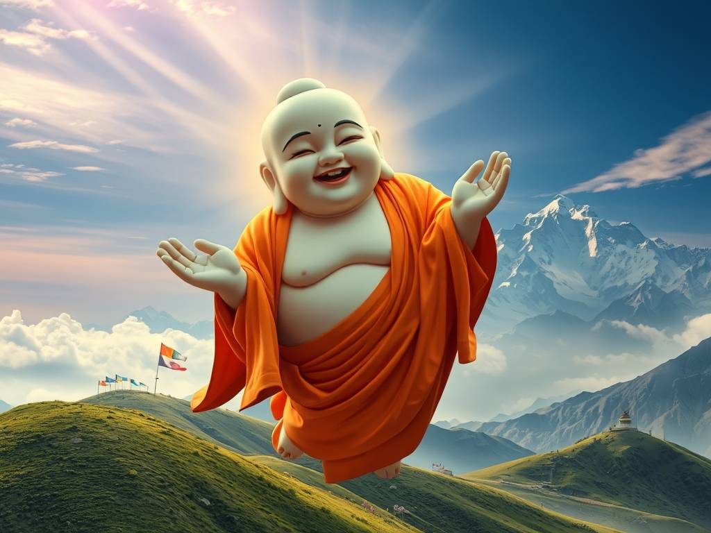 梦见笑佛