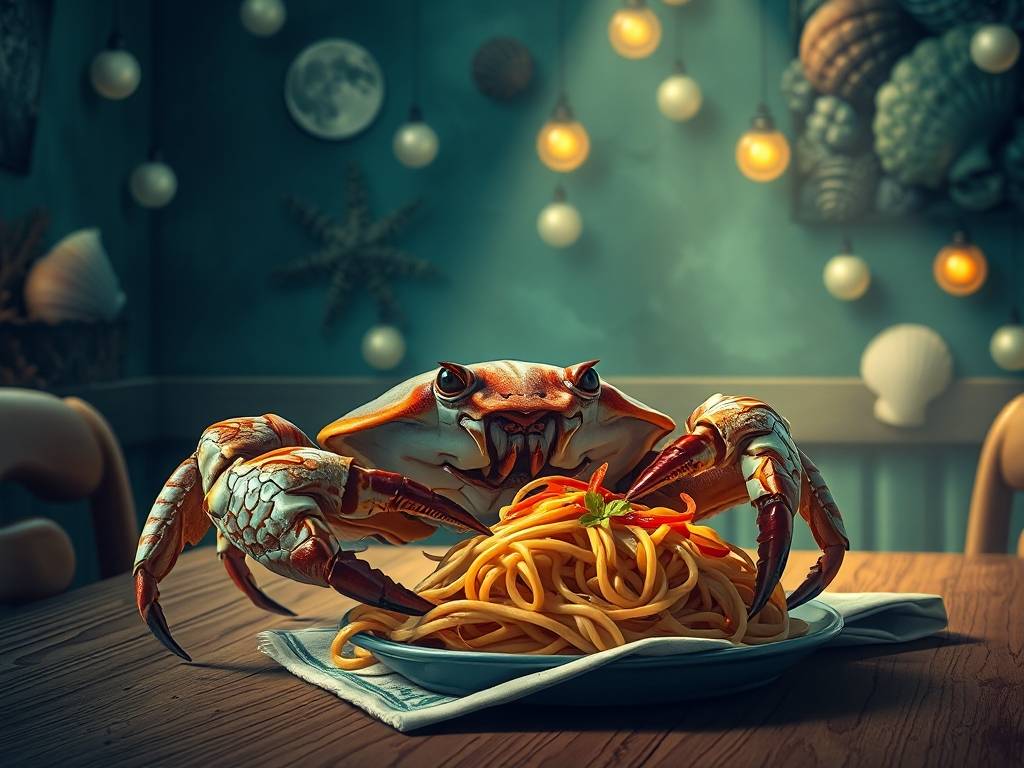 巨蟹座遇到美食的表现是什么