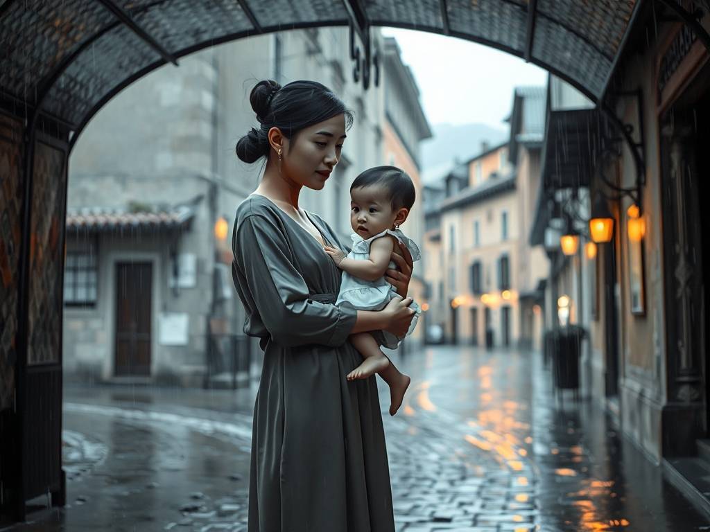 夢(mèng)见下雨抱着孩子要注意什么