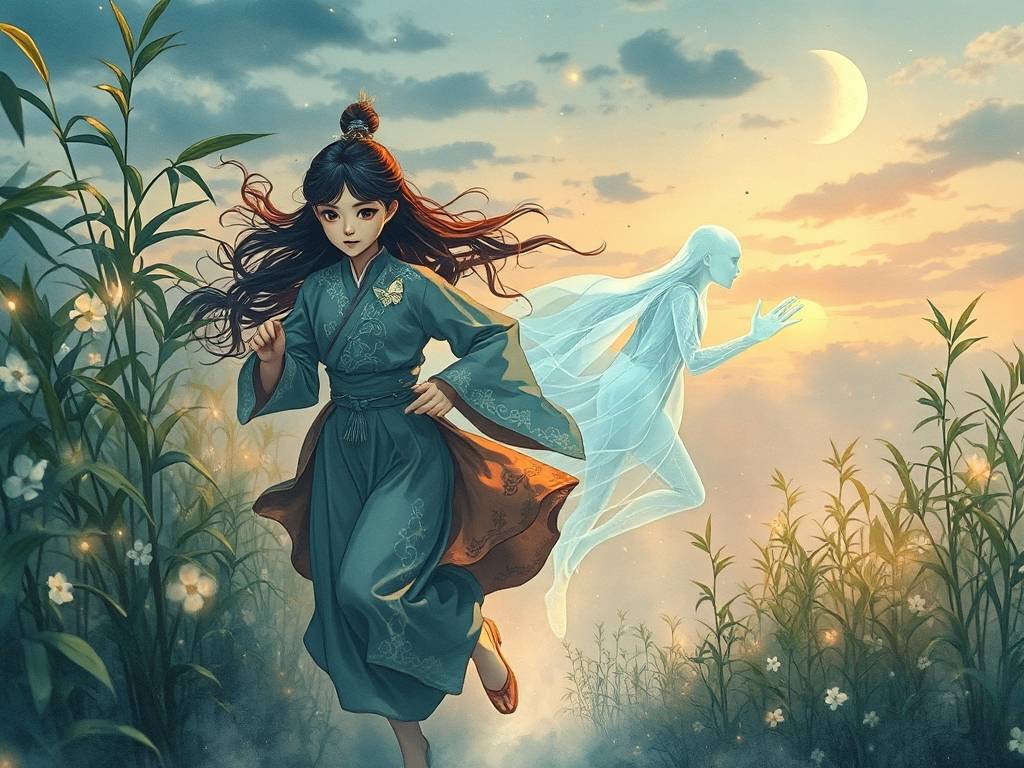 鬼追着跑