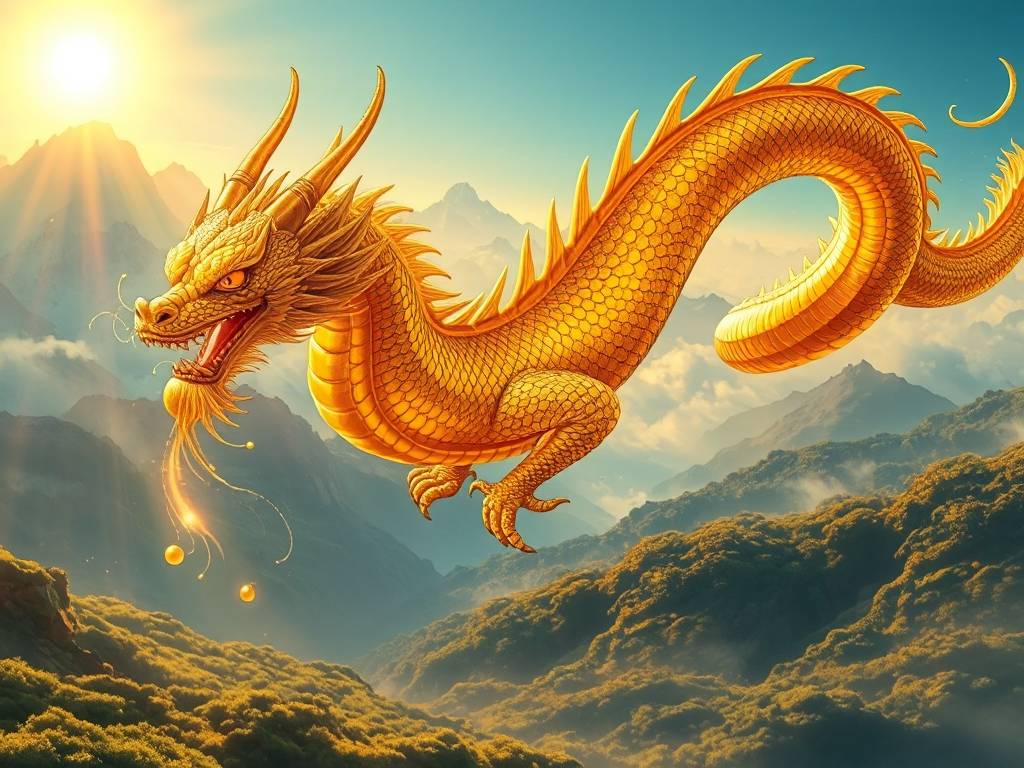 金色飞龙