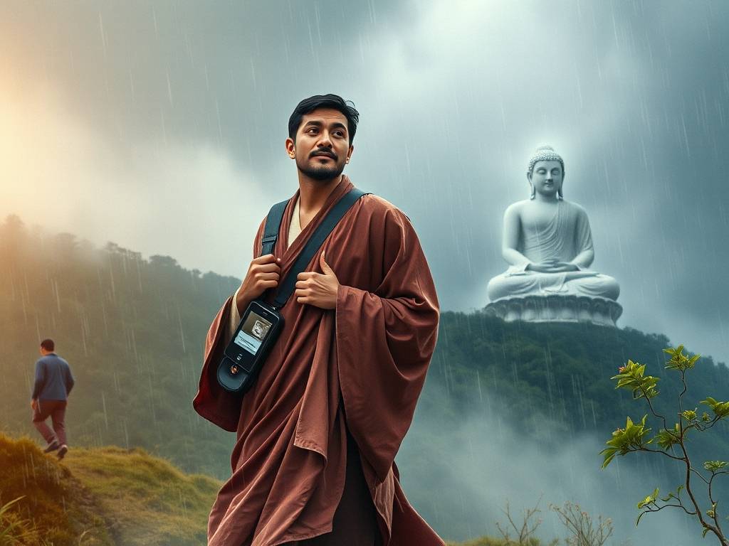 梦见上山拜佛下雨了有什么含义？