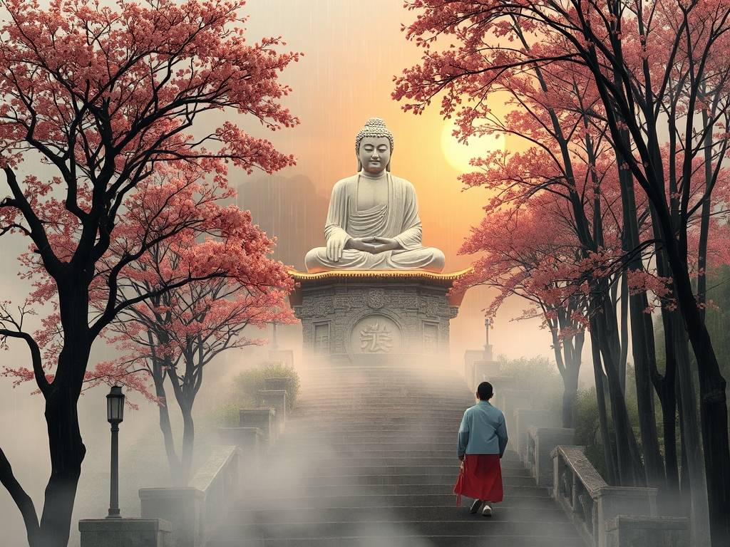 梦见上山拜佛下雨了有什么含义？