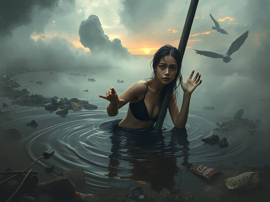 梦见在脏水里游泳好不好？