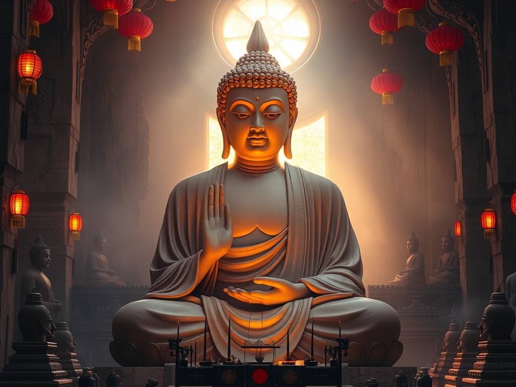 做梦梦见拜佛佛像动