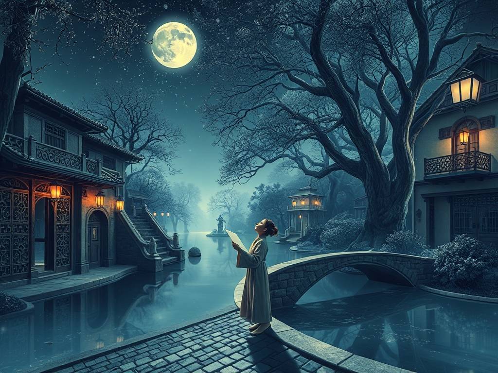 梦见夜景，梦到夜色笼罩