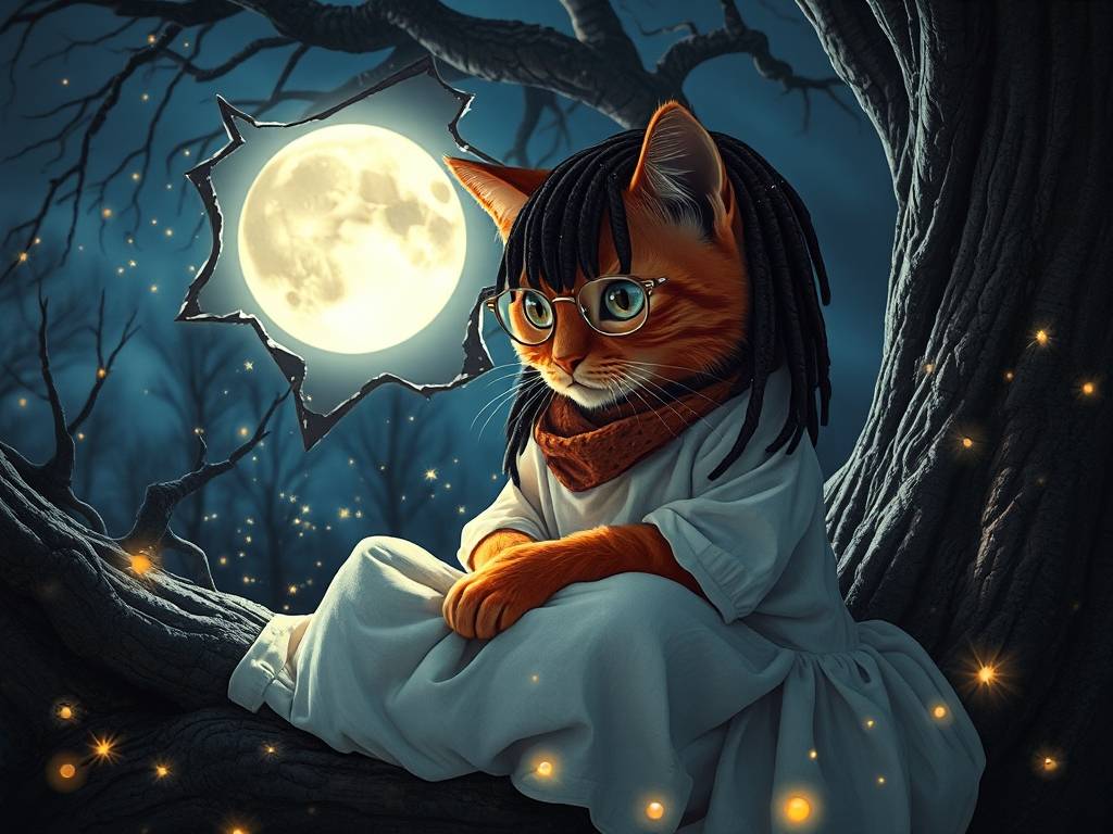 梦见猫变成小女孩
