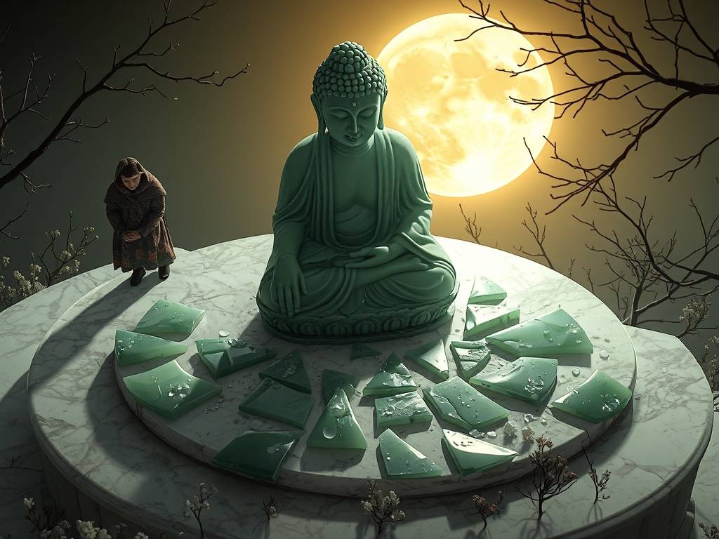 梦见玉佛碎了
