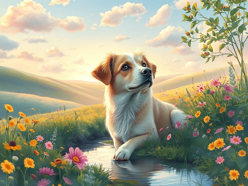 梦见给狗喝水