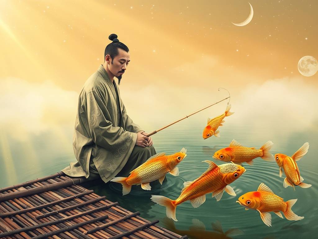 梦见钓金鱼