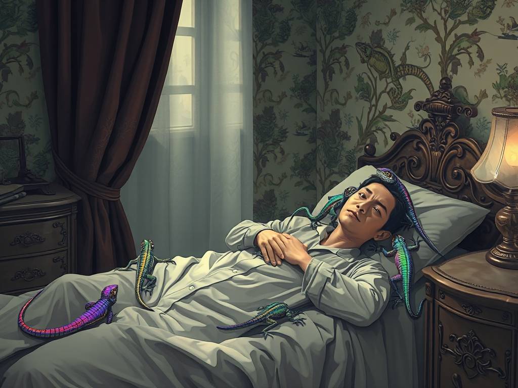 梦到壁虎爬在身上是什么征兆 梦见壁虎好吗