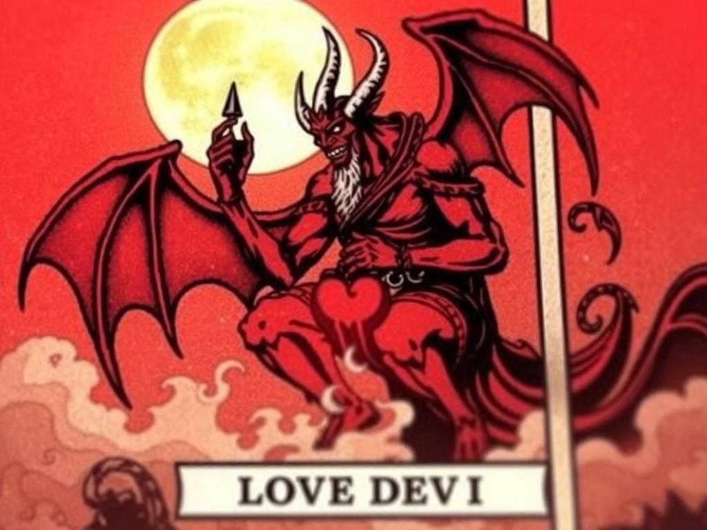 塔罗牌里的爱情恶魔正位啥意思