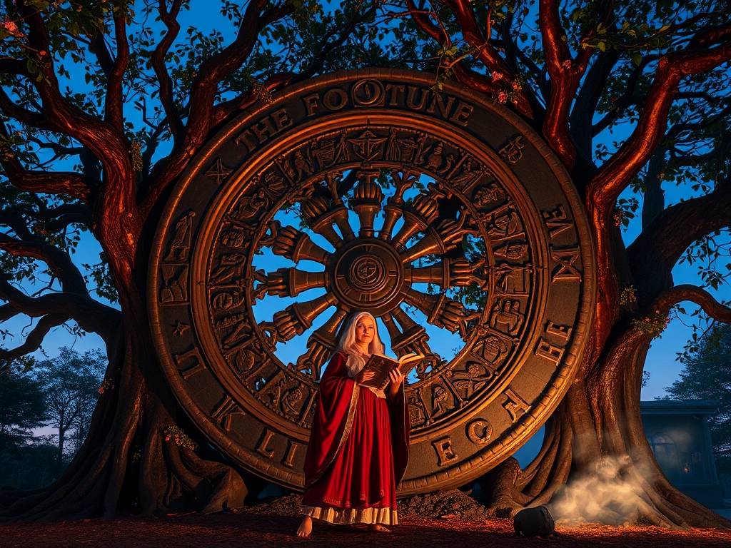 10命运之轮（The Wheel of Fortune）