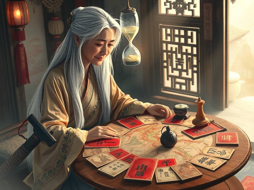 时间变化牌阵 占卜工(gōng)作