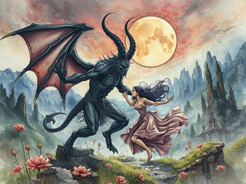 恶魔与恋人之间的相似点与区别