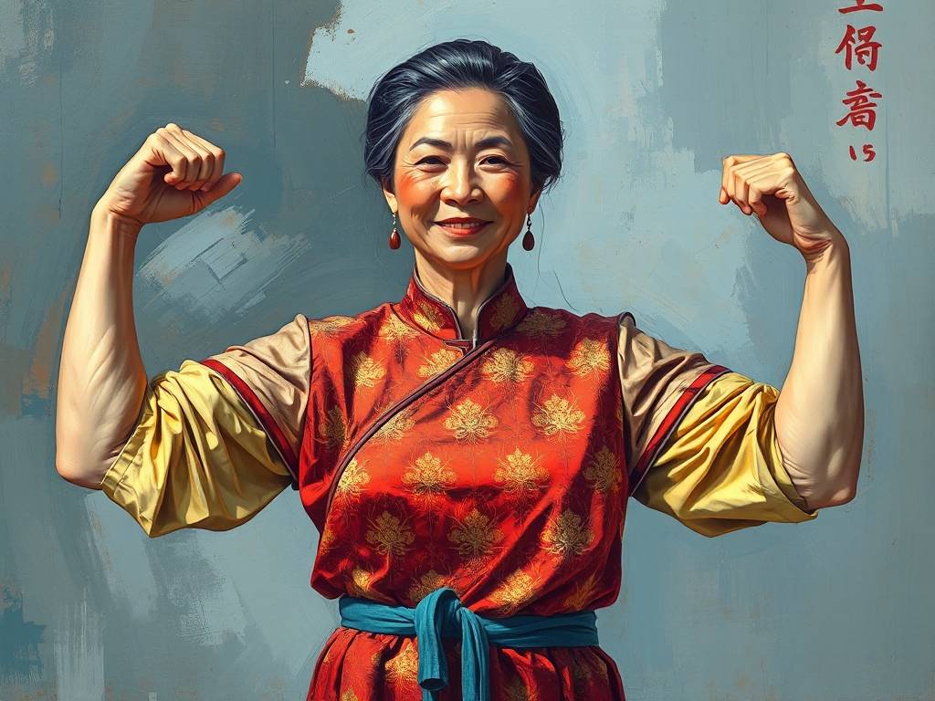女人粗手臂福气好吗