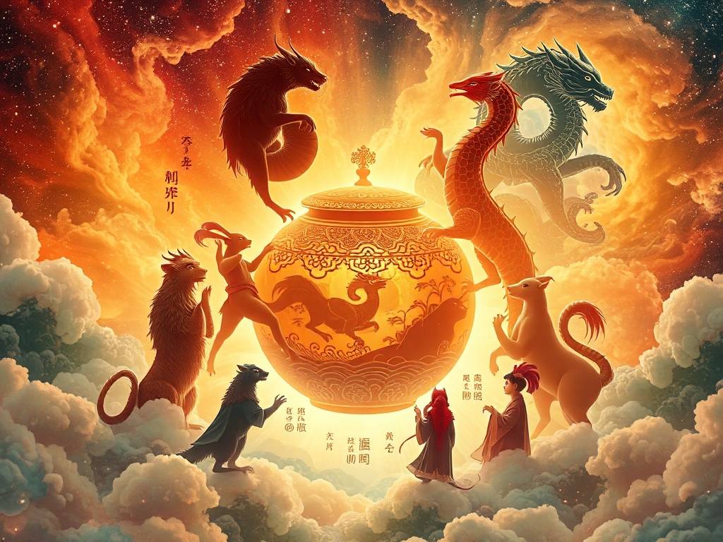 饿水命之十二生肖的命运